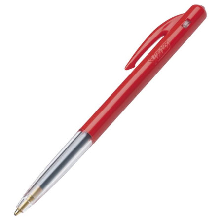 BIC Clic Medium Ballpoint Pen Red