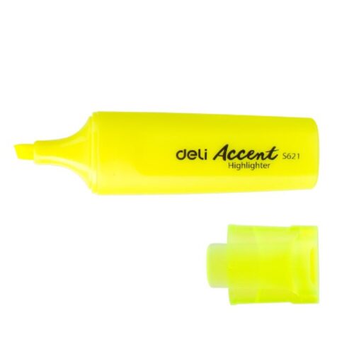 DELI Accent ES621 Highlighter Yellow
