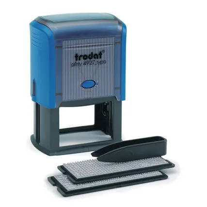 TRODAT Rubberstamp Printy Set DIY 8 Line 4957