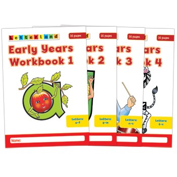 Early Years Workbooks 1-4 - Louis Fidge & Lyn Wendon