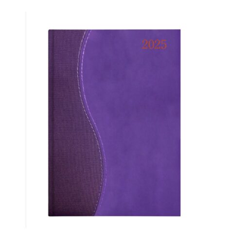 A5 Diary Page A Day SS 2026 Two-Tone Purple