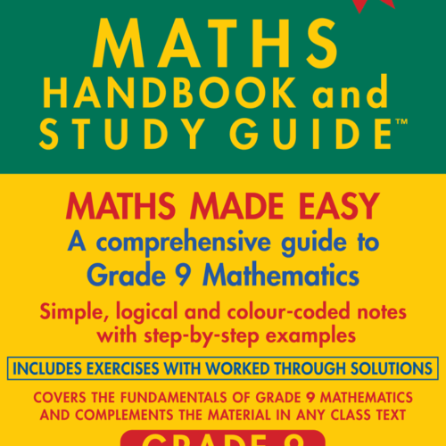 Maths Handbook & Study Guide – Grade: 9