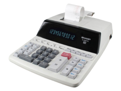 Calculator Sharp - EL2607PG Premium Fast Printer AC Powered 550x480h CAL007
